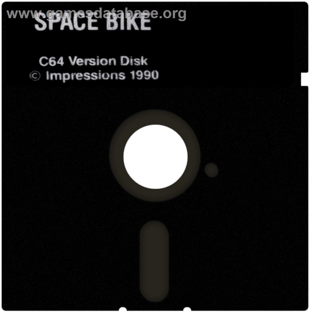 Spacebike - Commodore 64 - Artwork - Cartridge